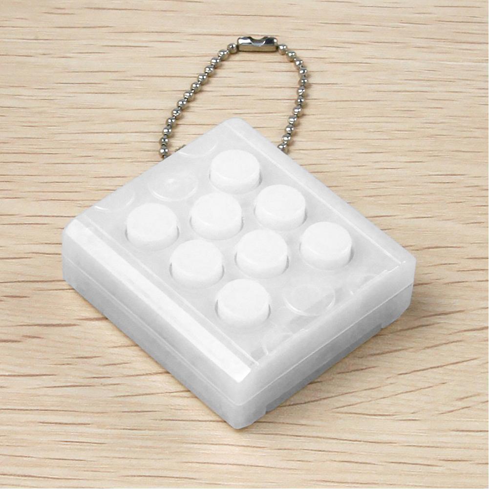 White Anti Stress Toys Pop Bubble Wrap Decompression Cube Infinite Silicon Toys With Fun voice Dropshipping-ebowsos