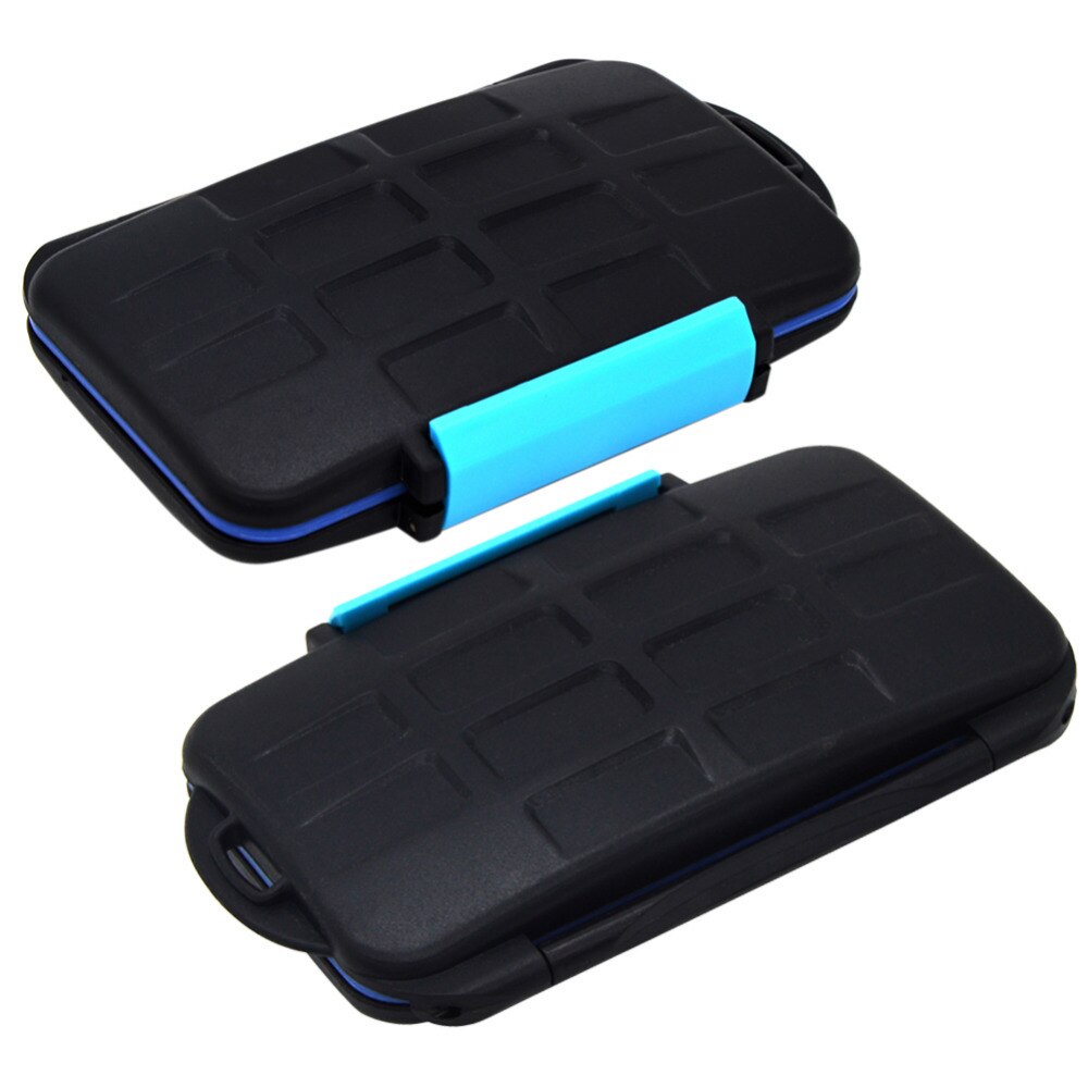 Wholesale Memory Card Case Holder for 8 x SDHC MC-SD8 SD Card Case Waterproof Anti-shock Memory Stick Storage Case High Quality - ebowsos