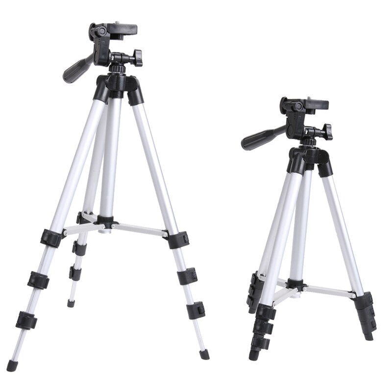Wholesale Professional Camera Tripod Stand Holder For iPhone iPad Samsung Digital Camera+Table/PC Holder+Nylon Carry Bag - ebowsos