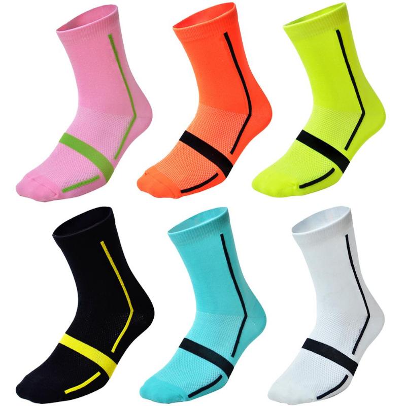 Wicking Cycling Running Long Socks Wide Scope of Application Work Exquisite Women Men Breathable Outdoor Sports Socks-ebowsos