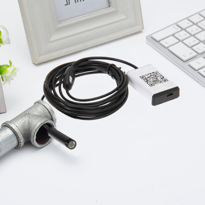 Wifi endoscope Borescope Inspection Snake Camera Wireless Image CMOS Sensor Waterproof 9mm Endoscope 5M For iPhone iPad IOS - ebowsos