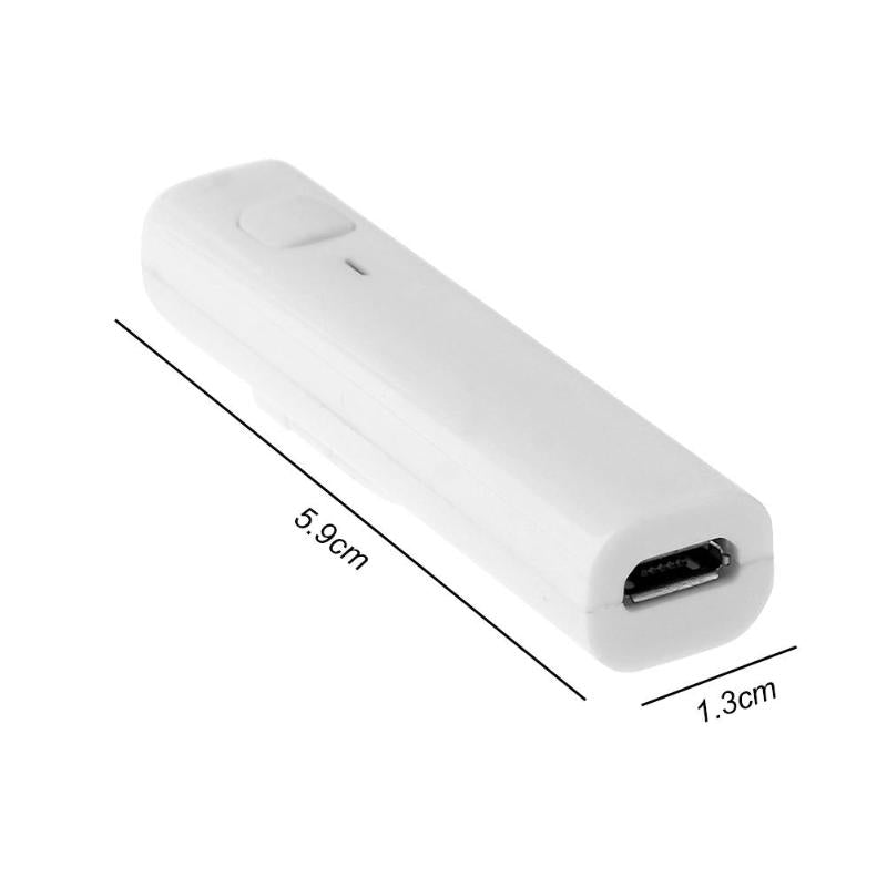 Wireless Adapter Bluetooth 4.2 Audio Receiver Wireless Adapter 3.5mm Jack AUX Audio Music Hands-free Car Kit with Data Cable - ebowsos