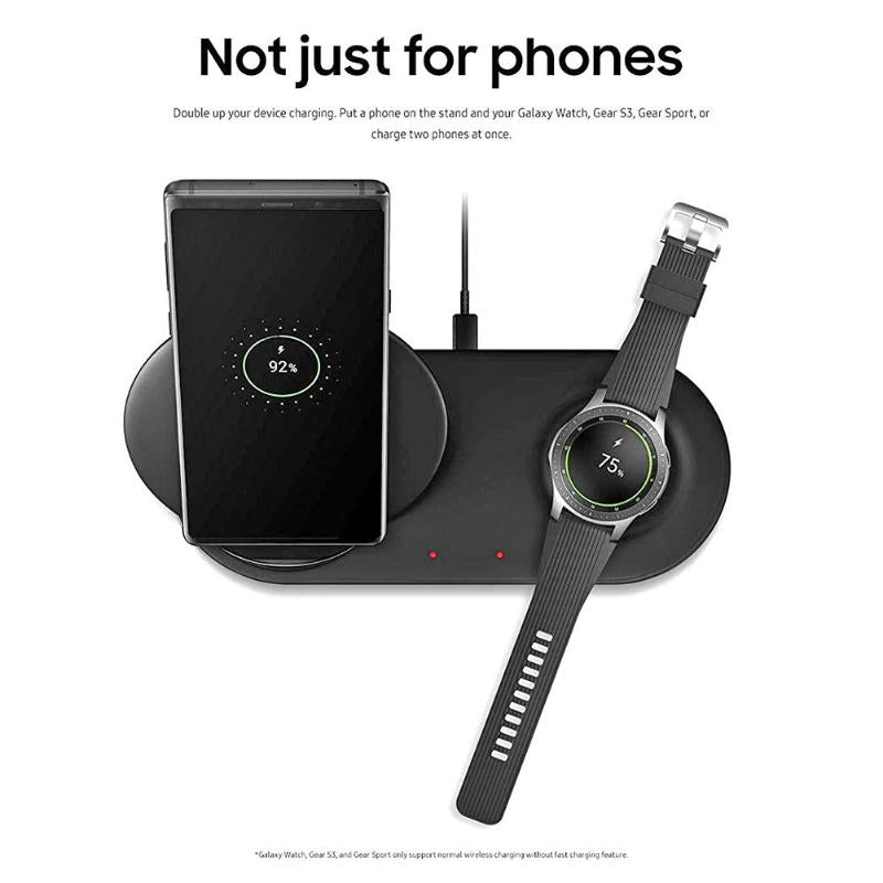 Wireless Charger Fast Charging Stand Dock for Samsung Galaxy Note 9 +Watch High Quality Wireless Charger Stand Dock Hot Sale - ebowsos