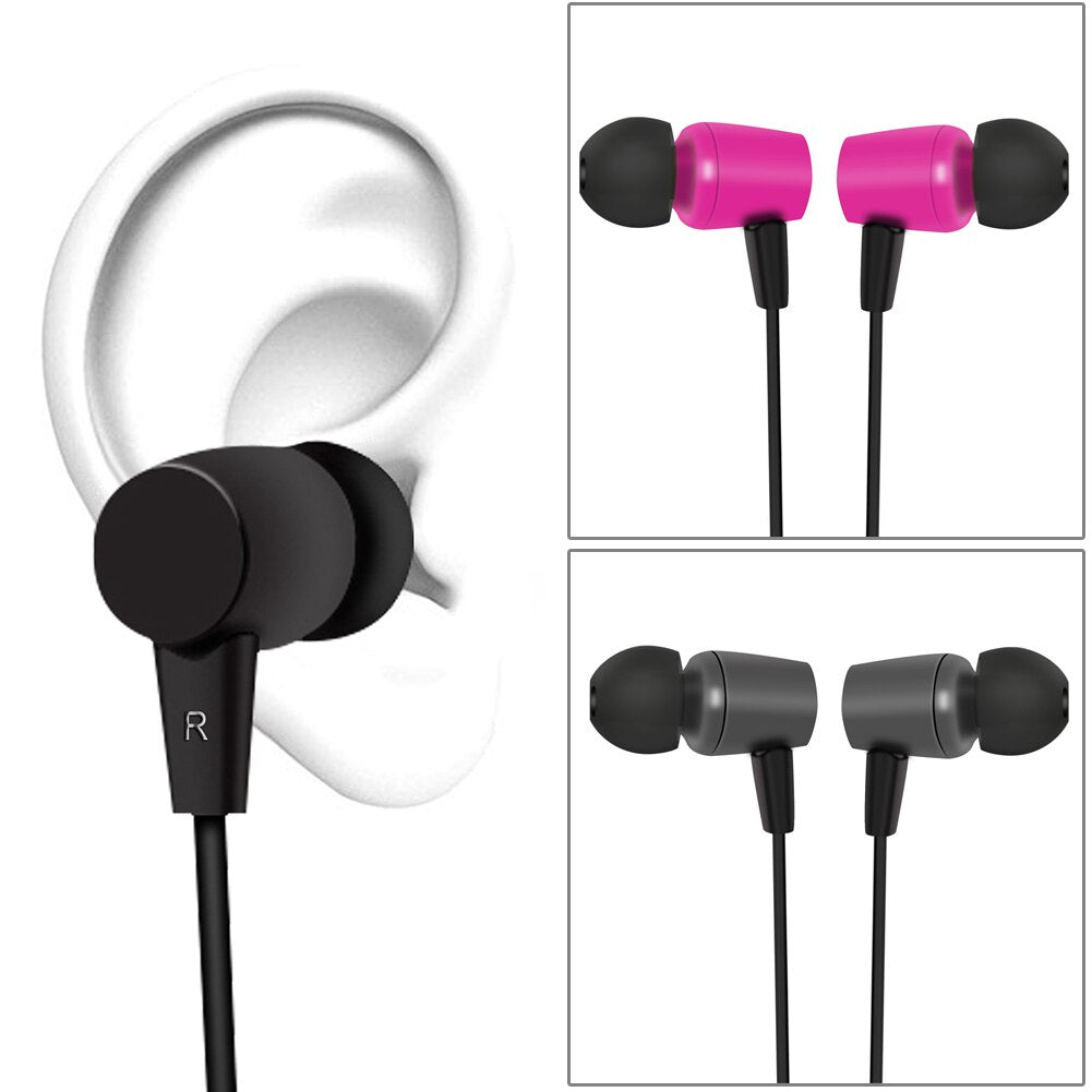 Wireless Earphone Bluetooth Headset with MIC In Ear Sport Headphones Deep Bass Sound Music Earbuds for xiaomi Sumsung iPhone PC - ebowsos