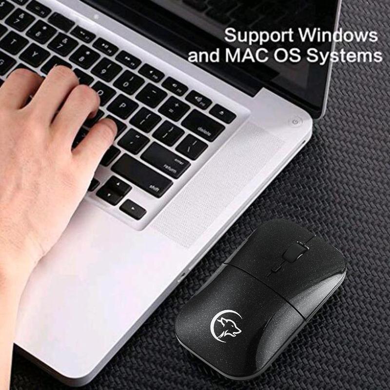 Wireless Mouse 2400DPI 4 Keys USB Receiver Optical Mouse 2.4GHz Super Slim Mice for Laptop PC Portable Mini Mouse High Quality - ebowsos