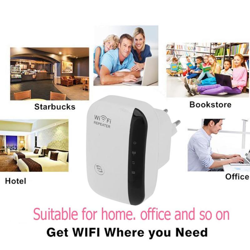 Wireless Wifi Repeater 300Mbps wifi Extender Long Range Repeater wi-fi Access Point 802.11n/b/g Wifi Signal Amplifier Booster - ebowsos