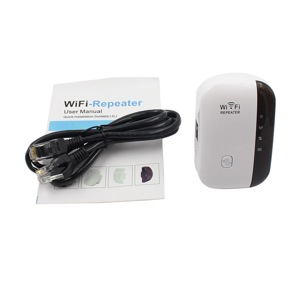 Wireless Wifi Repeater 802.11n/b/g Network Wireless Router 300Mbps Range Expander Signal Amplifier Repetidor with EU US Plug - ebowsos