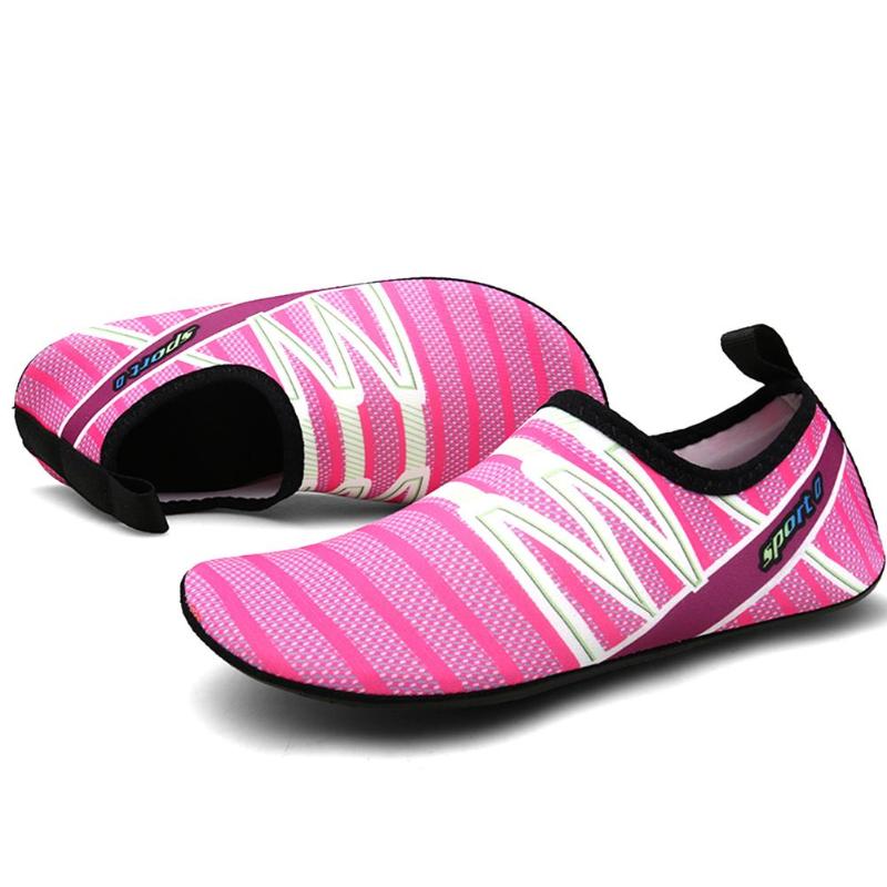 Women Aqua Slip-on Sneakers Swimming Diving Upstream Shoes Anti-slip Footwear Outdoor Speed Intervention Stream Tracking Shoes-ebowsos