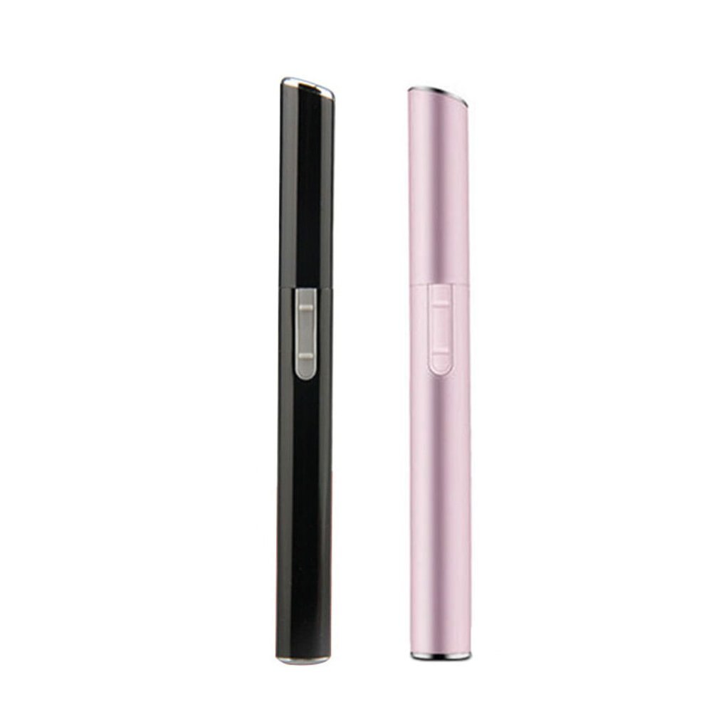 Women Portable Size Electric Eyebrow Trimmer Lady Shaver Legs Eyebrow Shaper Trimmer Mini Hair Remover Tool - ebowsos