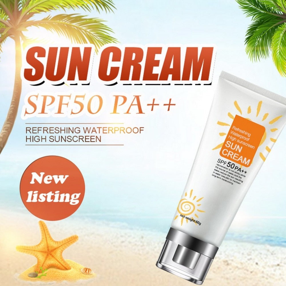 Women Smooth Sun Whitening UV Blocking Emulsion Sun Screen Cream Ultraviolet Radiation Protective Cream - ebowsos