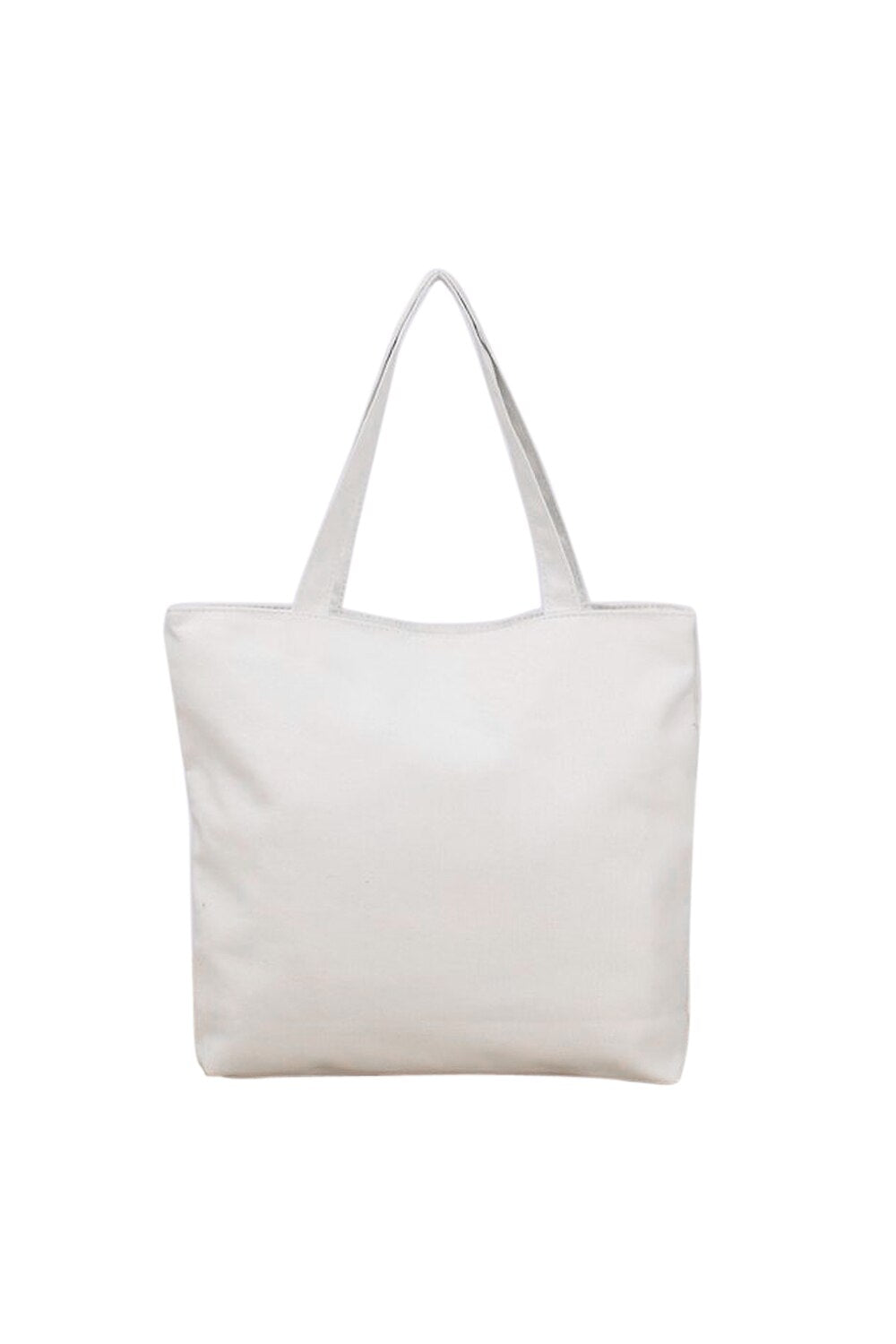 Women Tote Bag Large Handbag Casual Cute Shoulder Bag White - ebowsos