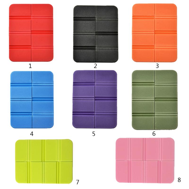 XPE Practical Waterproof Seat Cushion with Bag Portable Folding Moisture-proof Seat Mat for Camping Picnic Eight Colors-ebowsos
