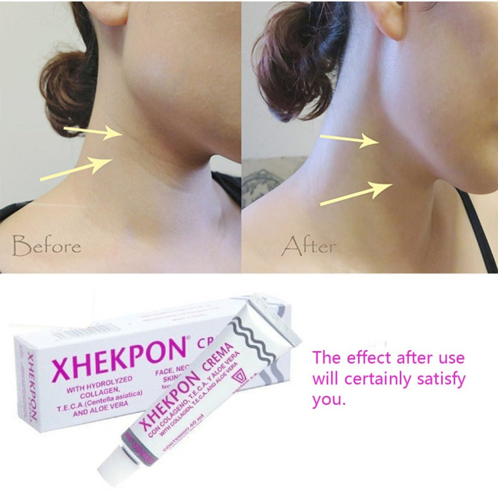 Xhekpon Cream Facial Neck Collagenum Xhekpon Collagen Cream Facial Neck Collagenum Good Quality For Everyone - ebowsos