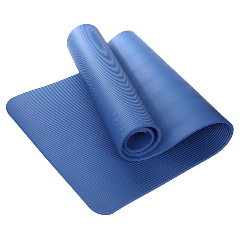 Yoga Mat TPE Non-slip 15mm Fitness Lose Weight Pad Carpet Blanket for Gym Home Workout Sports Pad Carpet Blanket-ebowsos