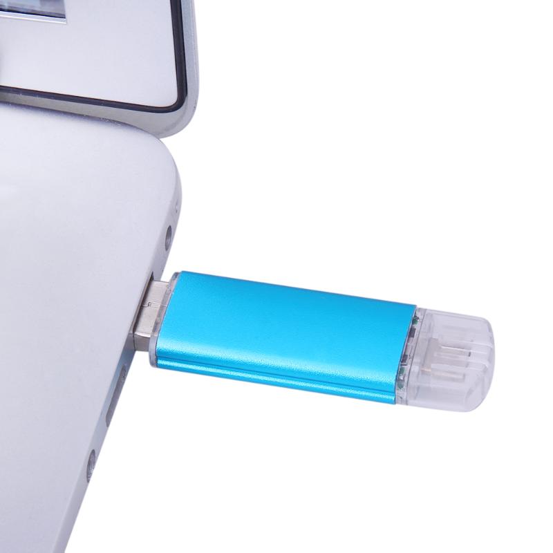 USB Flash Drive Disk OTG 16Gb USB2.0 Pen Drive Tiny Pendrive Memory Stick Storage Device U Disk for Desktop Mac - ebowsos