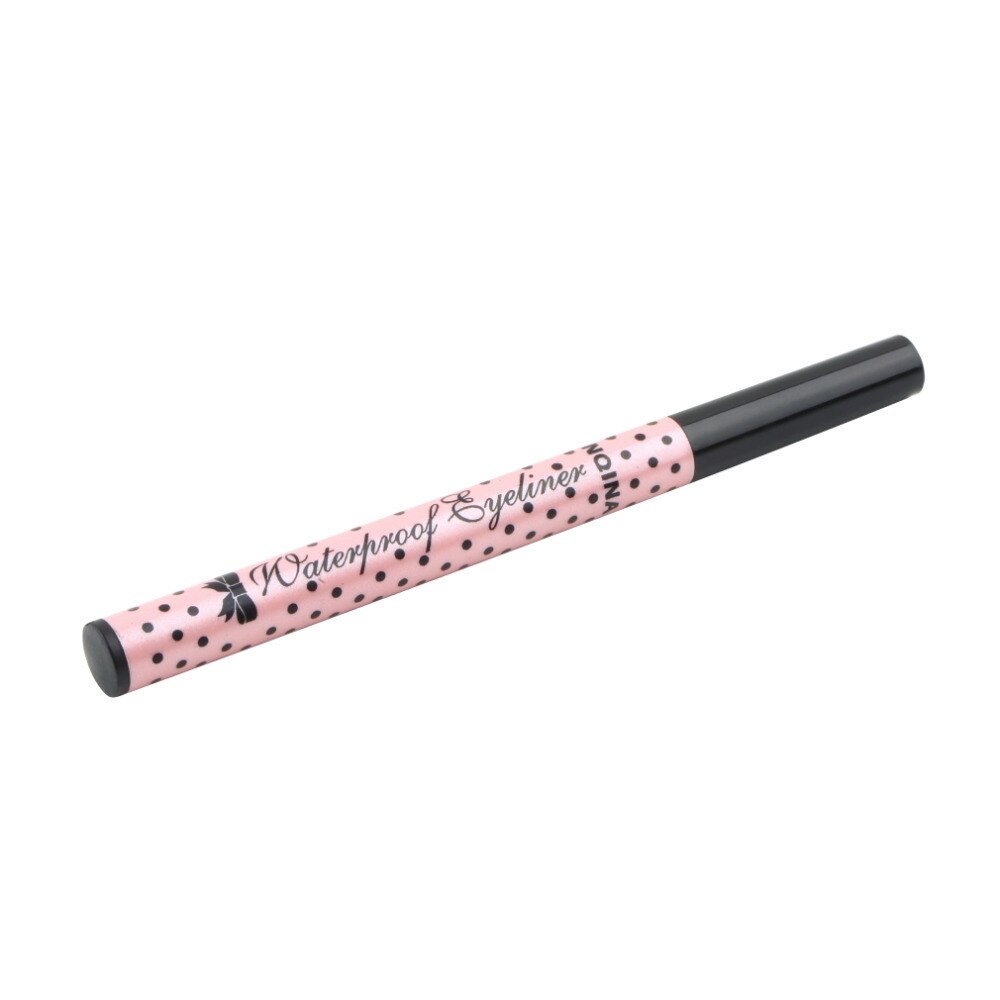 black Natural Eyeliner Waterproof Liquid Eye Liner Pencil Pen brand Make Up Beauty Comestics Wholesale - ebowsos