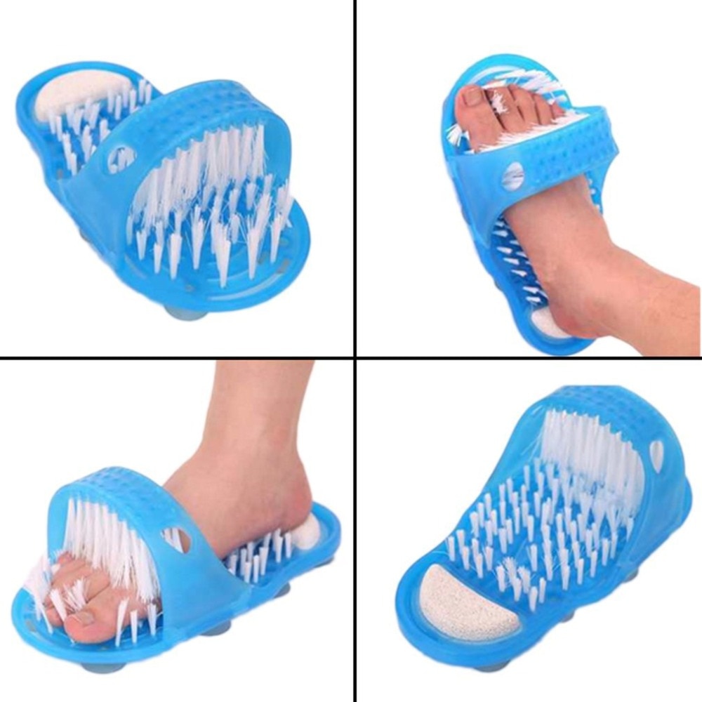 foot care tool shower Feet Foot Cleaner Scrubber Washer Brush Massage feet washbrush skin massager relax 1pcs dropshipping - ebowsos