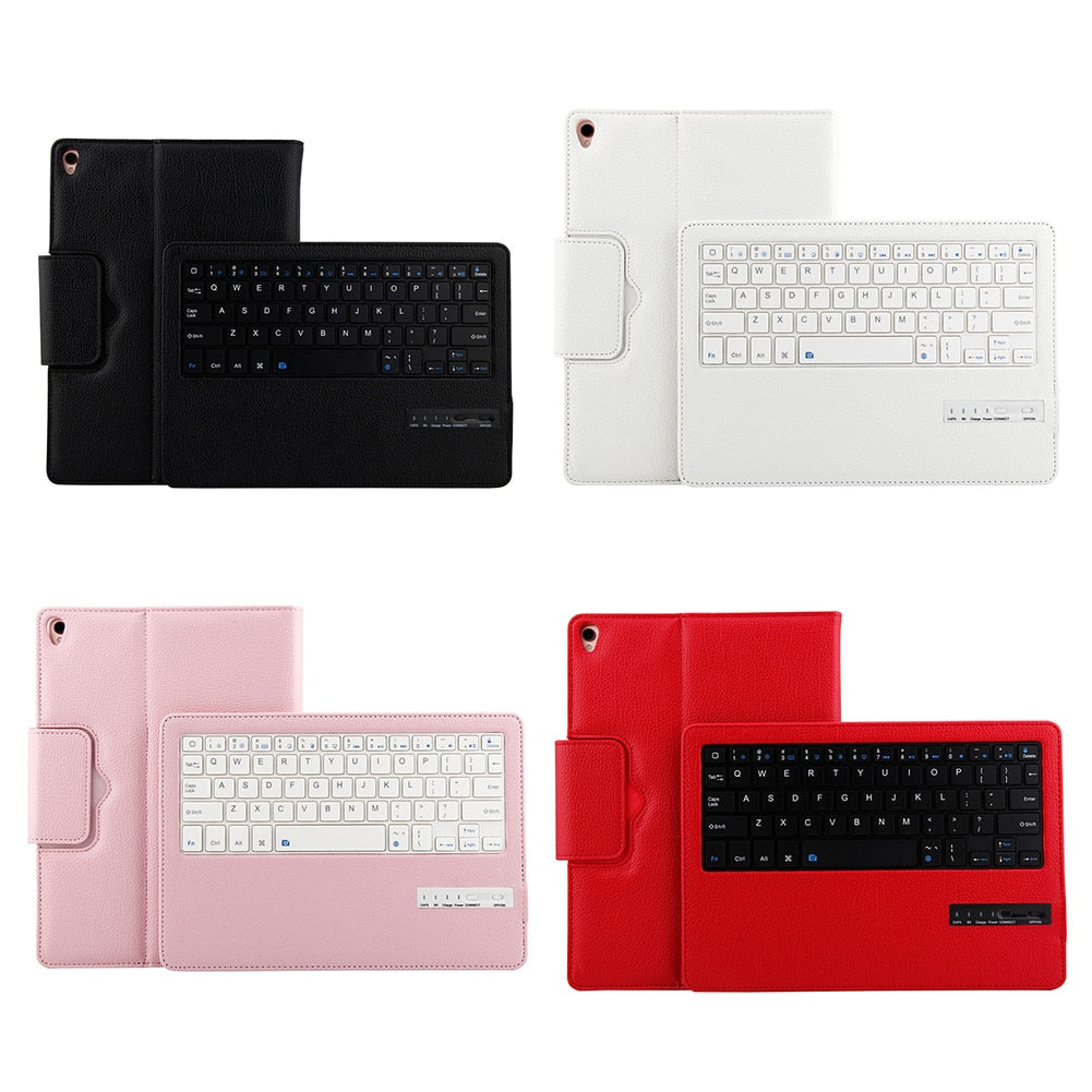 for Apple iPad Keyboard Case 200mAh Wireless Bluetooth Keyboard Case Stand for Apple iPad Pro 10.5" keyboard for Android - ebowsos