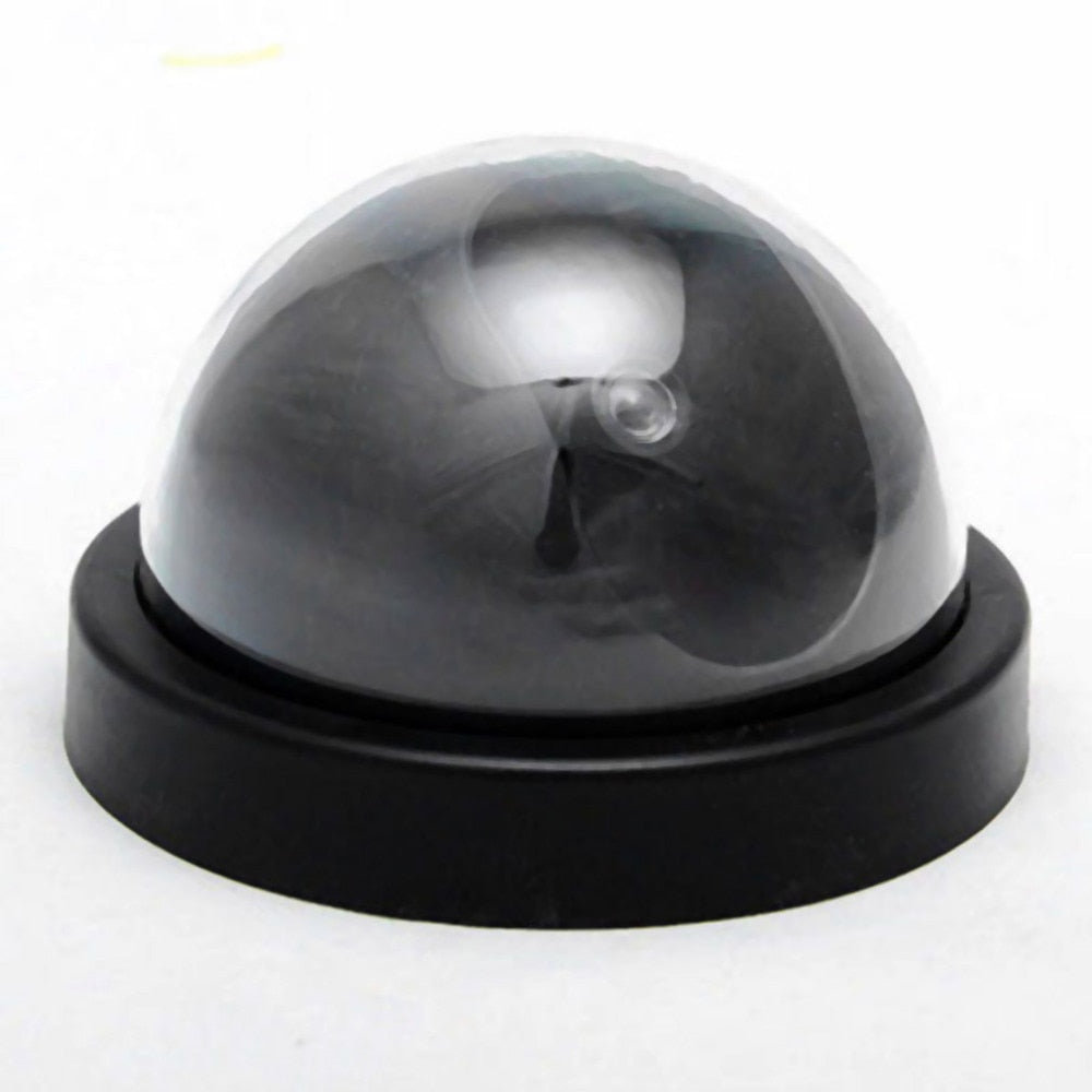 720P Simulated Fake Dome Dummy Camera Security Camera   with Flashing Red LED Light Home Security Camera - ebowsos
