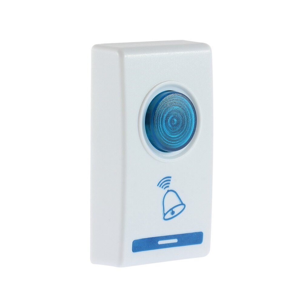DC3V LED Door Bell Wireless Doorbell Battery Powered 32 Tune Songs 1 Remote Control 1 Wireless Doorbell Door Bell - ebowsos